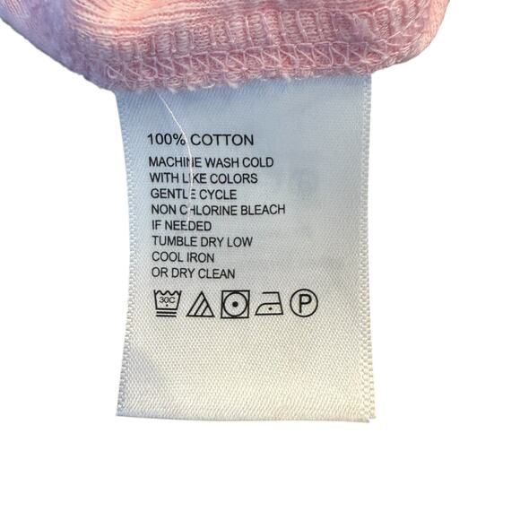 Tommy Bahama Women’s heathered pink tee w tulip hem Size M - Picture 5 of 6